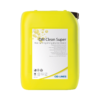 Na zdjęciu żółty kanister środka czyszczącego „DM Clean Super” — non foaming strong alkaline cleaner marki CID LINES.