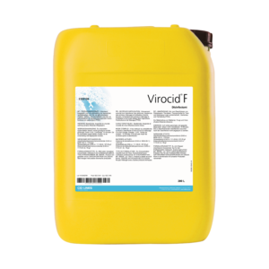 Virocid® F – płynny dezynfektant w żółtym kanistrze 200 L marki CID LINES.