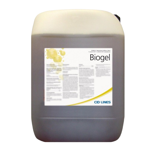Kanister z produktem „Biogel” marki CID LINES.